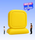 Dumi-Colchon Valla Silueteado Inflable | 1 a 8 metros