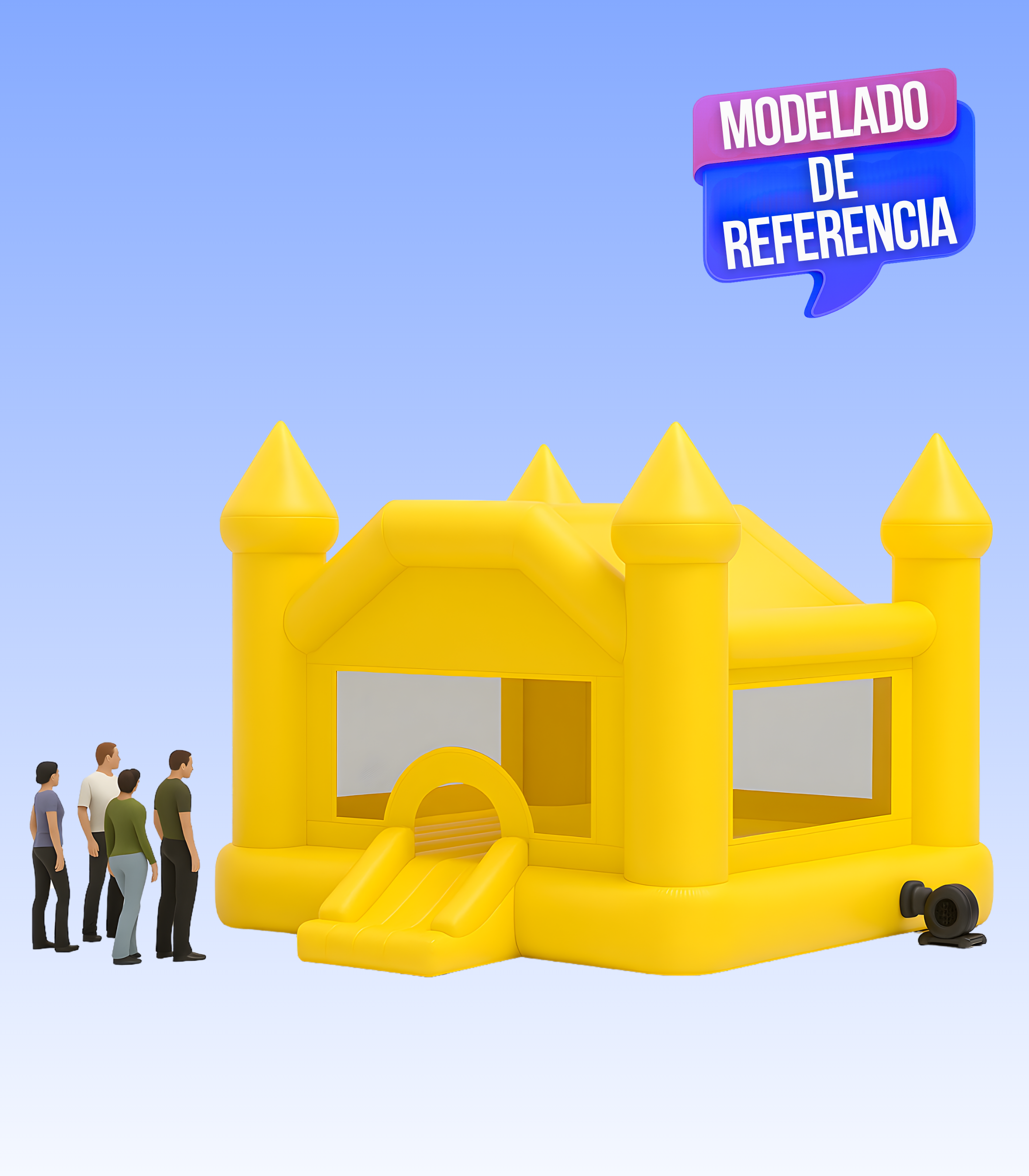 Dumi-Saltarines Inflables | 2 a 5 metros