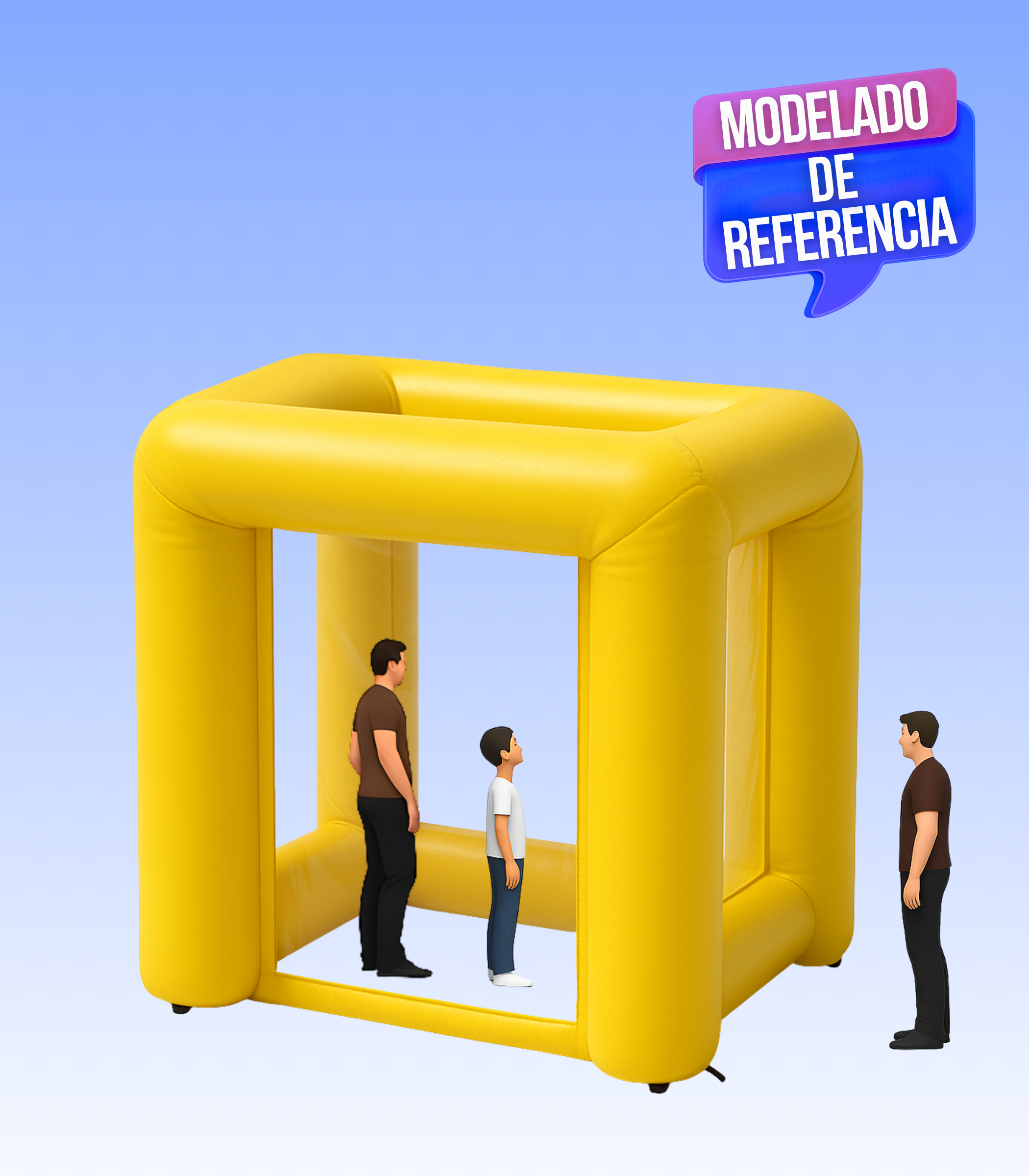 Dumi-Cabinas de Sorteo | 1 a 2 metros