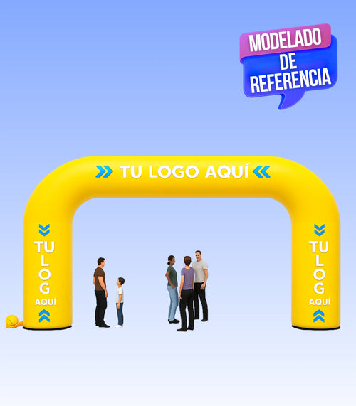 Dumi-Arcos Inflable Porton | 3 a 4 metros